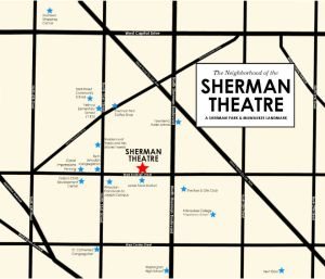 Sherman Theatre Neighborhood Asset Map